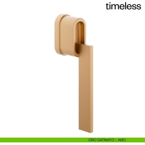 Maniglia per finestra martellina DK Timeless dnd Handles oro satinato