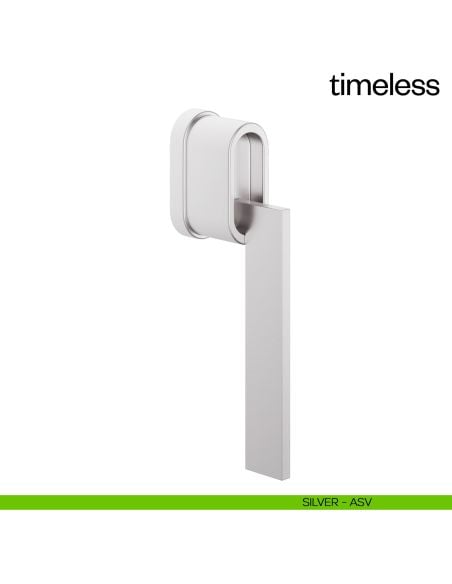 Maniglia per finestra martellina DK Timeless dnd Handles silver