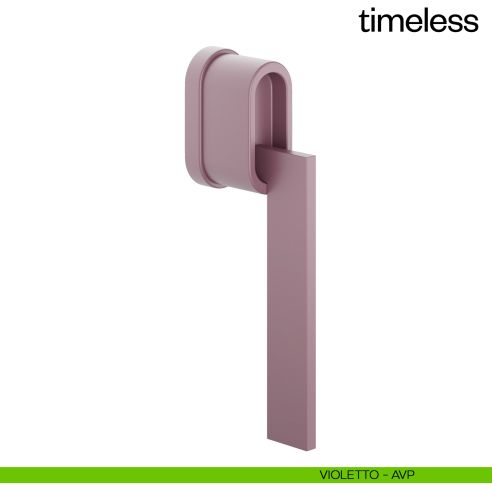 Maniglia per finestra martellina DK Timeless dnd Handles violetto pastello