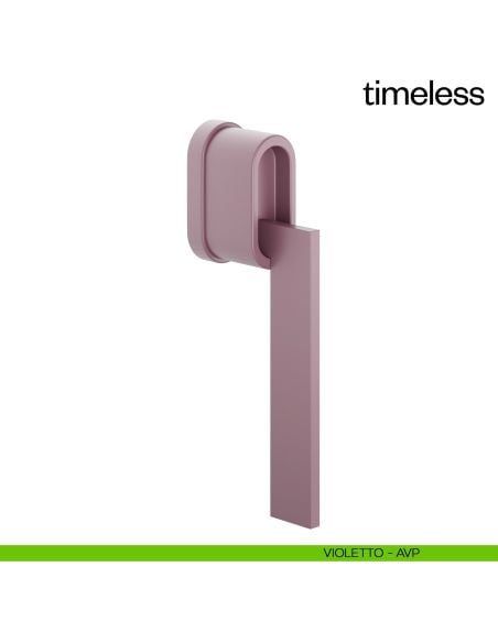 Maniglia per finestra martellina DK Timeless dnd Handles violetto pastello
