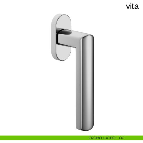 Maniglia per finestra martellina DK Vita dnd cromo lucido