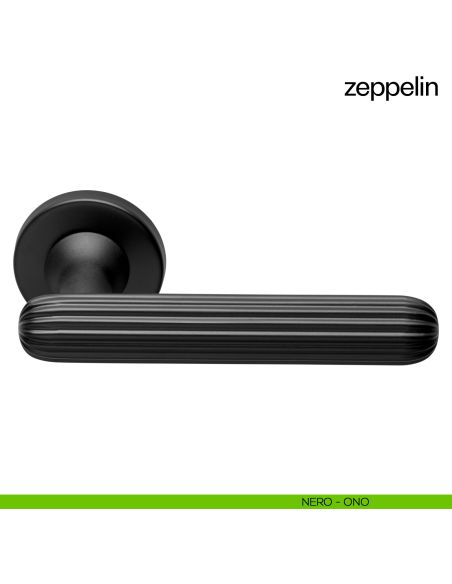 Maniglia per porta Zeppelin dnd Handles nero