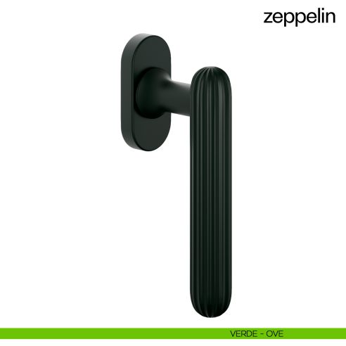 Maniglia per finestra martellina DK Zeppelin dnd verde