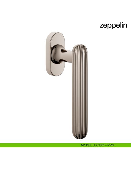 Maniglia per finestra martellina DK Zeppelin dnd nickel lucido