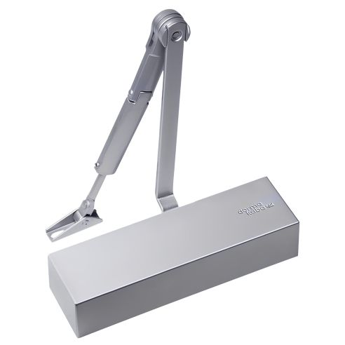 Chiudiporta aereo Dormakaba TS 69 forza EN 2-3-4 braccio con fermo - argento