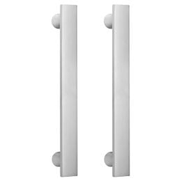 Maniglione per porta Aretè L dnd Handles accoppiato