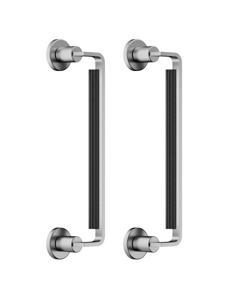 Maniglione per porta C-1918 dnd Handles zancato accoppiato
