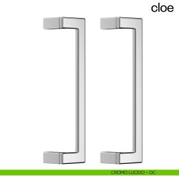Maniglione per porta Cloe dnd Handles accoppiato interasse 300 mm 2