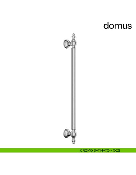 Maniglione per porta Domus dnd Handles singolo interasse 500 mm cromo satinato