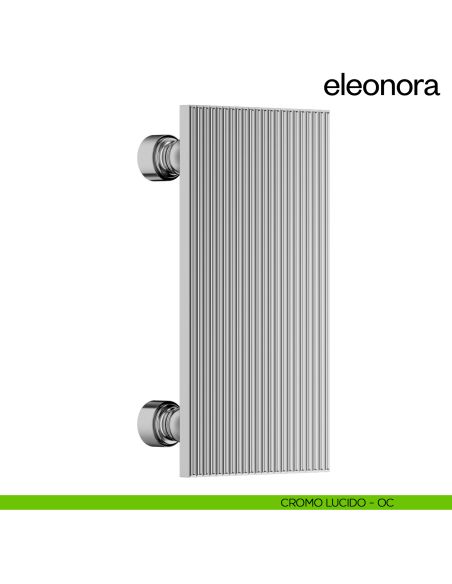 Maniglione per porta dnd handles Eleonora singolo cromo lucido