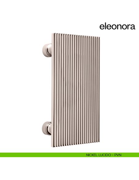 Maniglione per porta dnd handles Eleonora singolo nickel lucido