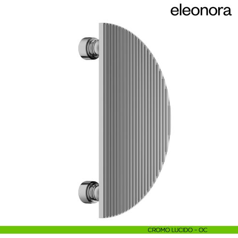 Maniglione per porta dnd handles Eleonora singolo cromo lucido