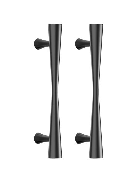 Maniglione per porta Fluke dnd Handles accoppiato