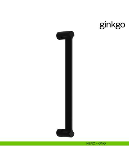 Maniglione per porta Ginkgo dnd Handles singolo nero