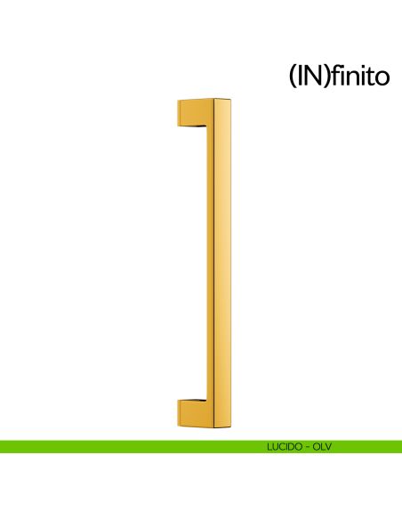 Maniglione per porta Infinito dnd handles singolo lucido