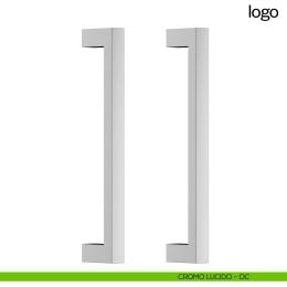 Maniglione per porta Logo dnd Handles accoppiato 2