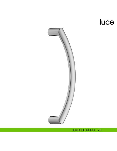 Maniglione per porta Luce dnd Handles singolo cromo lucido