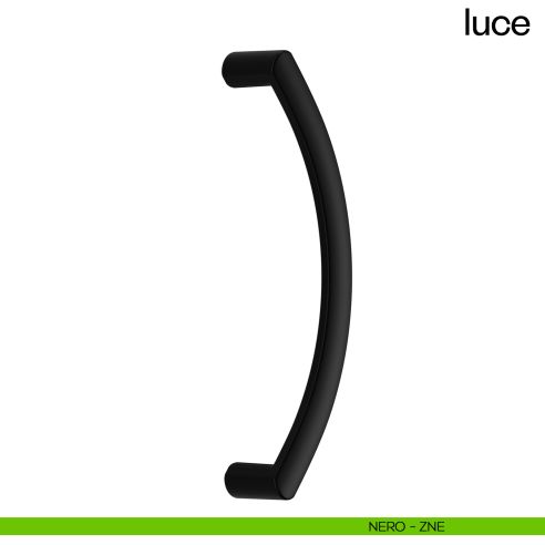 Maniglione per porta Luce dnd Handles singolo nero