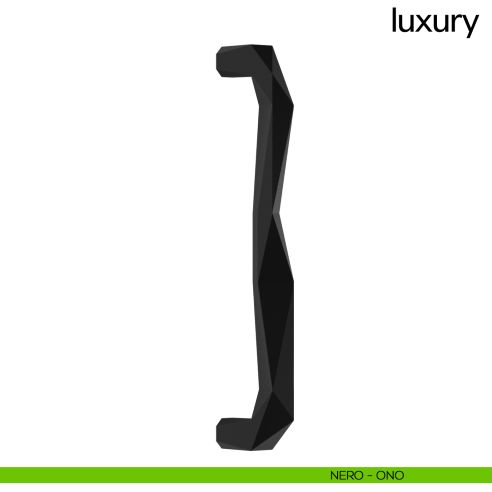 Maniglione per porta Luxury dnd Handles singolo nero