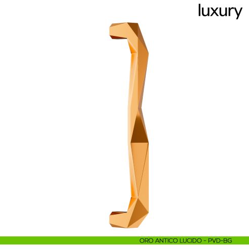 Maniglione per porta Luxury dnd Handles singolo oro antico lucido
