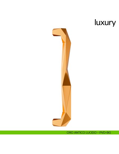 Maniglione per porta Luxury dnd Handles singolo oro antico lucido