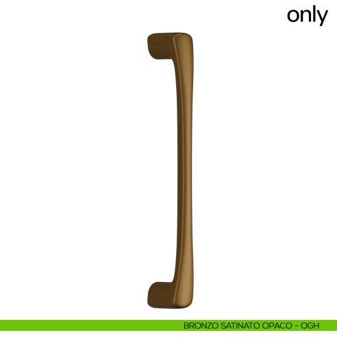 Maniglione per porta Only dnd Handles singolo bronzo satinato opaco