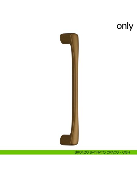 Maniglione per porta Only dnd Handles singolo bronzo satinato opaco