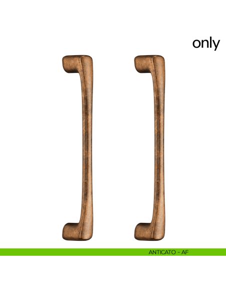 Maniglione per porta Only dnd Handles accoppiato anticato