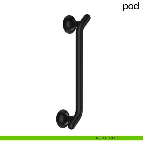 Maniglione per porta Pod dnd handles singolo nero