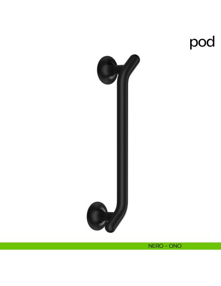 Maniglione per porta Pod dnd handles singolo nero