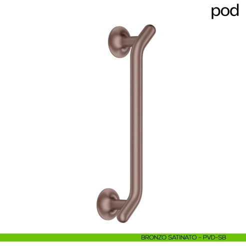 Maniglione per porta Pod dnd handles singolo bronzo satinato
