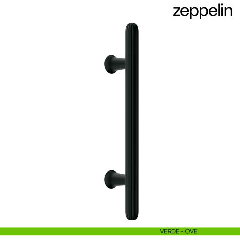 Maniglione per porta dnd handles Zeppelin singolo verde