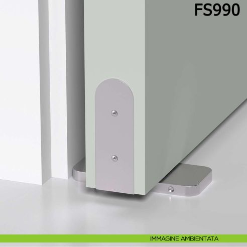Cerniera chiudiporta a pavimento Meroni FS990 per porte a bilico pivot