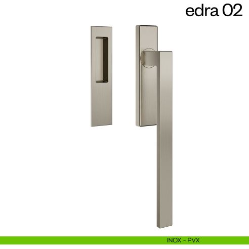 Maniglione per alzante scorrevole Edra 02 dnd Handles singolo inox