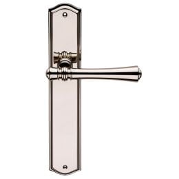 Maniglia con placca per porta Aura Linea Calì