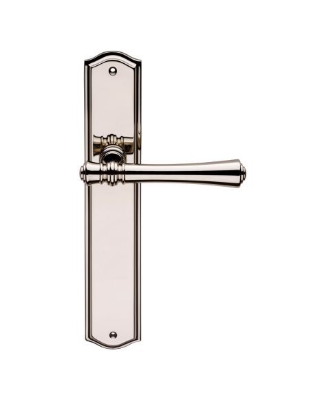 Maniglia con placca per porta Aura Linea Calì