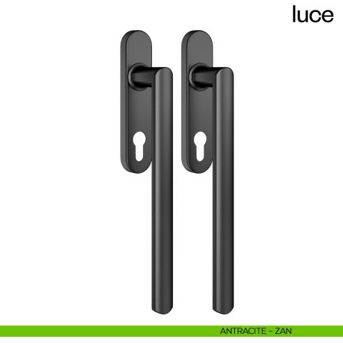 Maniglione per alzante scorrevole Luce dnd accoppiato antracite