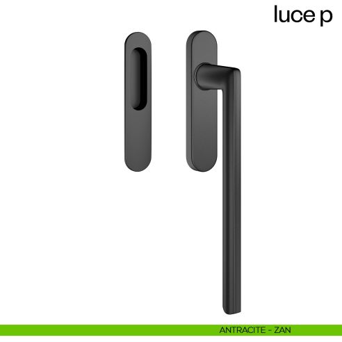 Maniglione per alzante scorrevole Luce P dnd singolo antracite