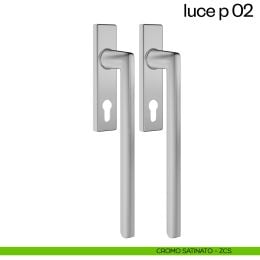 Maniglione per alzante scorrevole Luce P 02 dnd accoppiato 2