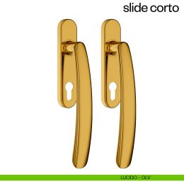 Maniglione per alzante scorrevole Slide Corto dnd Handles accoppiato 2