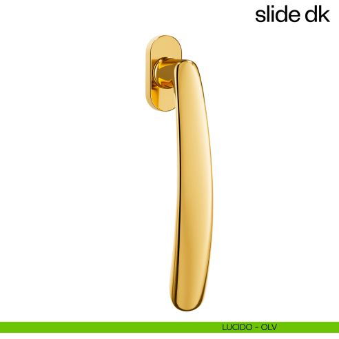 Maniglione per finestra martellina DK Slide dnd Handles lucido
