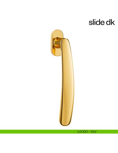 Maniglione per finestra martellina DK Slide dnd Handles lucido
