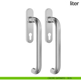 Maniglione per alzante scorrevole Liter dnd Handles accoppiato 2