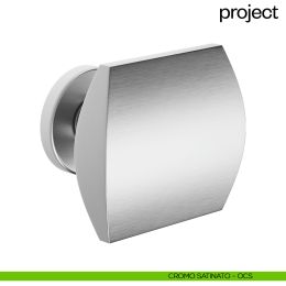 Pomello per porta Project fisso dnd Handles con rosetta tonda 2