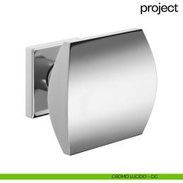 Pomello per porta Project fisso dnd Handles con rosetta quadra 2