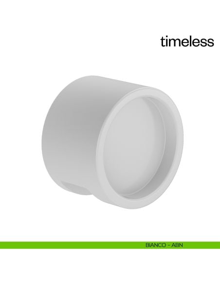 Pomolo per porta Timeless fisso dnd Handles bianco