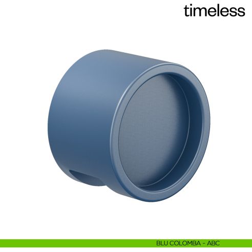 Pomolo per porta Timeless fisso dnd Handles blu