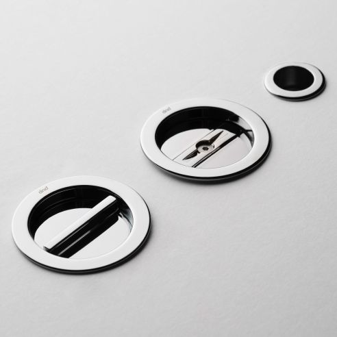 Maniglia incasso Ginkgo Tonda con nottolino dnd