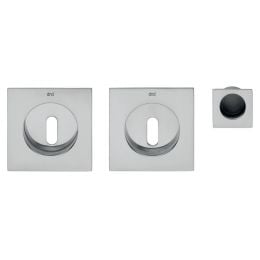 Maniglia incasso quadrata Ring con foro chiave e serratura dnd
