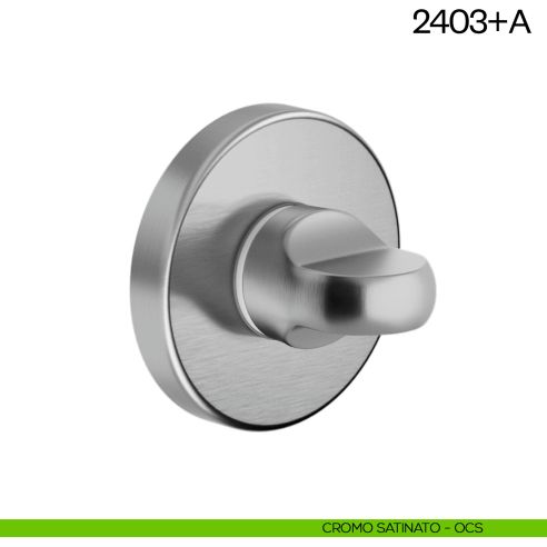 Nottolino per porta America dnd Handles cromo satinato